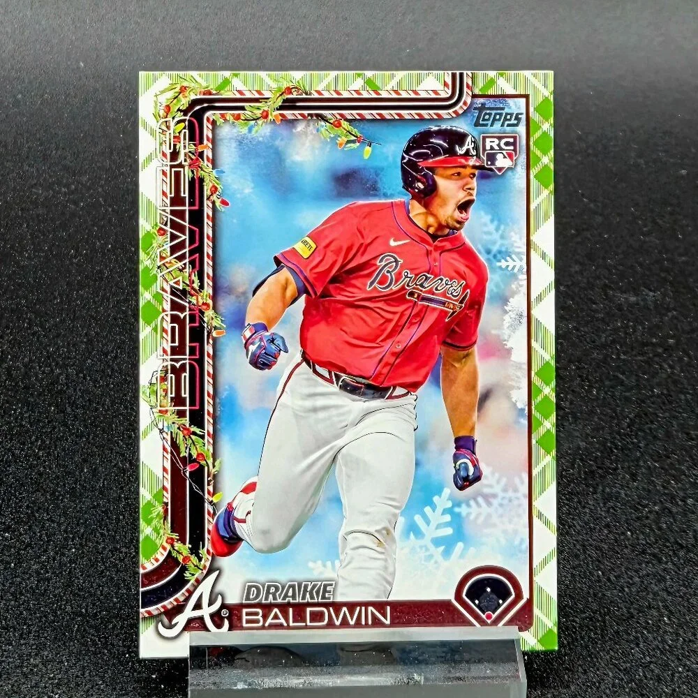 2025 Drake Baldwin Rainbow RC's Atlanta Braves Top Prospect - Picture 6 of 9